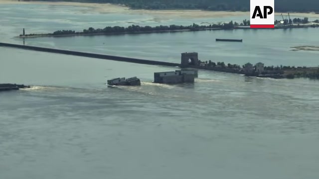 Kakhovka dam breach (frame)