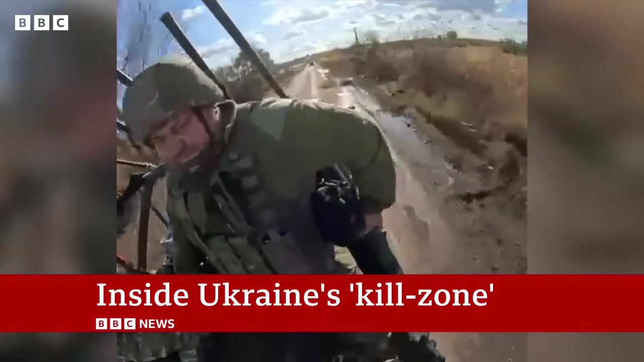 Front-line 'kill zone' (frame)