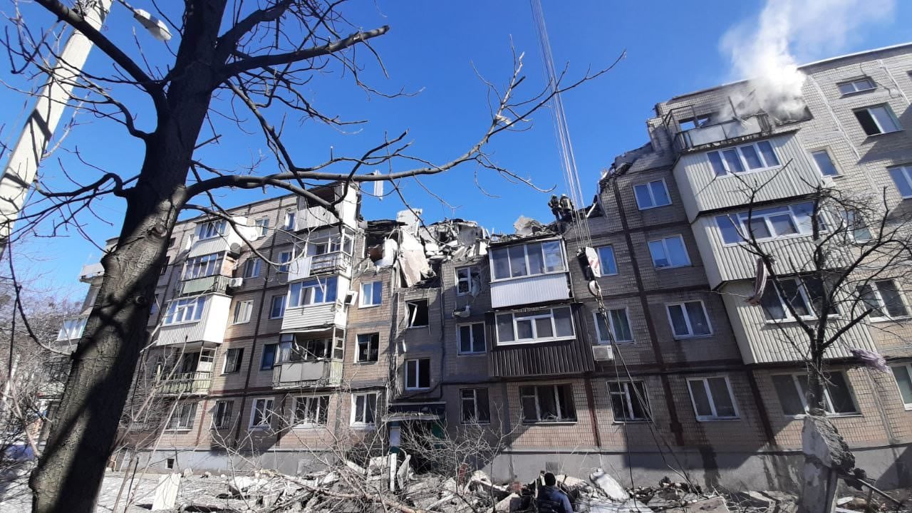 Kharkiv after shelling