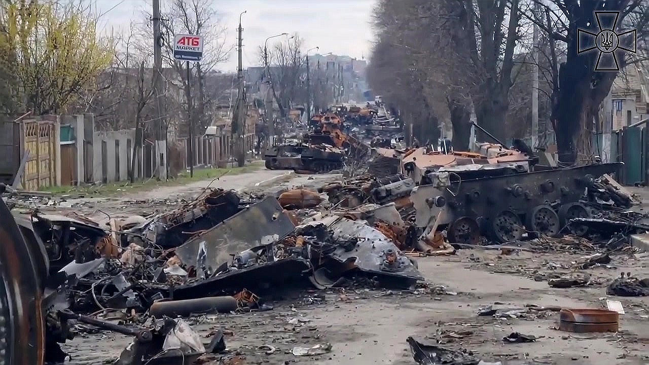 Bucha main street