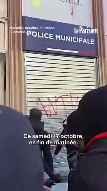 Marseille municipal police post
