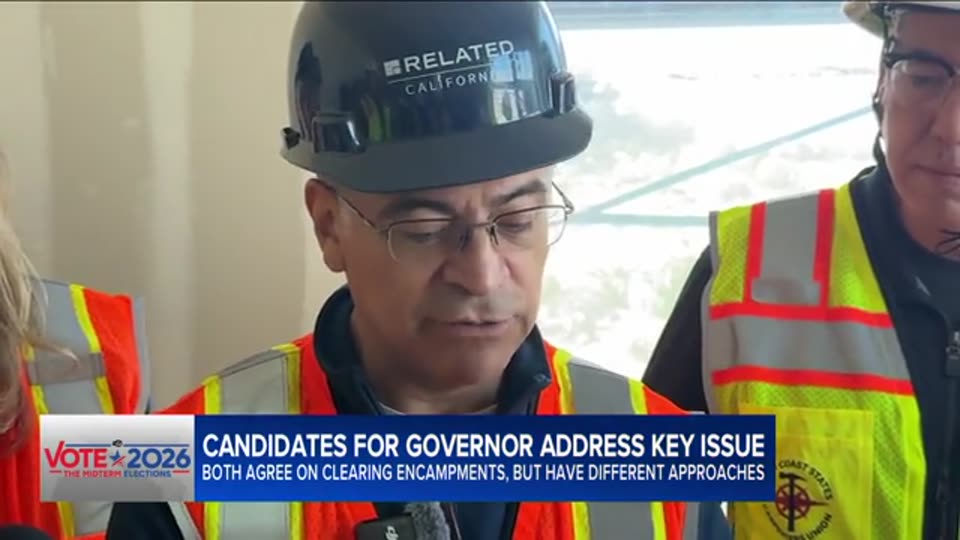 Xavier Becerra at an East Bay housing event